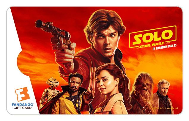 Illustration for article titled Celebrate the new Star Wars story with a Solo Funko Pop and Fandango gift card